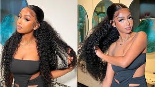 This Hair Is Everything! | 30 Inch Deep Wave Wig Install | Ft. Alipearl Hair