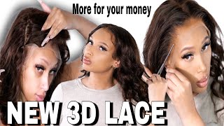 Installing New 3D Lace Wig  Better Than 13X6 Lace Cap