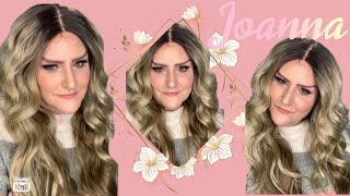 In Love!!!|Outre Sleek Lay Part Joanna Wig Review|Synthetic|Dr4/Bl Sandy Blonde|Elevatestyles