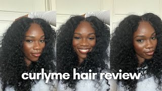 Curlyme Hair Review | 5X5 Lace Closure Wig