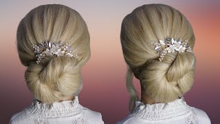 Running Late? Try This Easy 2 Minute Chignon Hair Tutorial