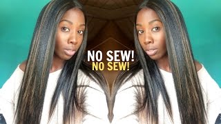 Diy | No Sew Closure Wig Tutorial - Quick & Easy!
