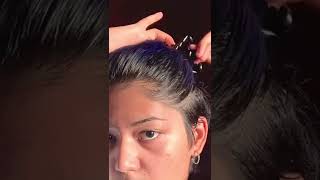 Styling My Short Mullet  #Haircare #Hairstyle