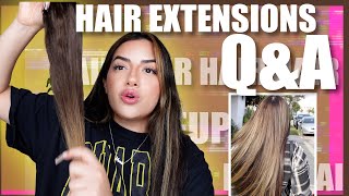 Hair Extensions Q&A- Tape In, Clip In & I-Tip