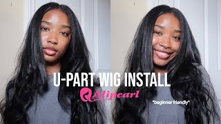 Body Wave U-Part Wig Install | Easy & Quick | Alipearl Hair