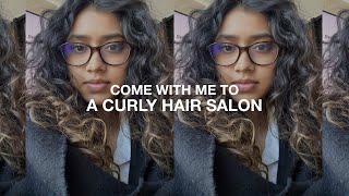 Come To A Curly Hair Salon With Me