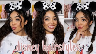 Easy Hairstyles For Disney Parks!