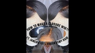 How To Make A Lace Closure Wig| Beauty Supply Hair | Trying Something New!!