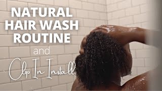 Updated Natural Hair Routine + Clip Ins Maintenance And Install | Betterlength X Kameron Monet