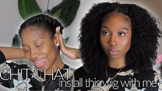 Lets Be Fr...Long Overdue Chitchat | Trying This Glueless V Part Wig / Quick Install Ft Unice Hair