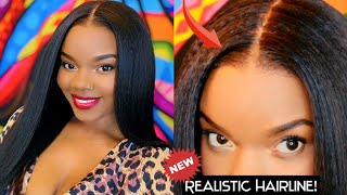New Kinky Edges! [Mimics Real Natural Hair] Realistic Hairline W/ Hd Lace Ft. Bestlacewigs #Trending