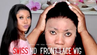 Quick Install  *No Plucking * Swiss Hd Lace Wig | Ossilee Hair