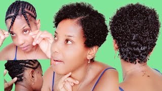 How To, Sew Your Hair Short Using Curly Hair #Shorthaircut #Shorthairstyles #Shorthair