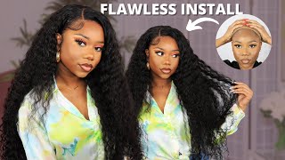 Flawless Wig Install For Beginners | 30" Curly Wig | Alipearl Hair