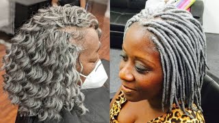 Latest Salt And Pepper Hair Extension Ideas For 60+