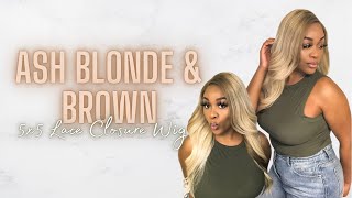 Watch Me Work | How To Dye: Ash Brown/Blonde 5X5 Lace Closure Wig | Britianna