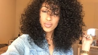 Sensationnel Empress Lace Wig Evelyn Review | Natural Looking Affordable Big Curly Hair