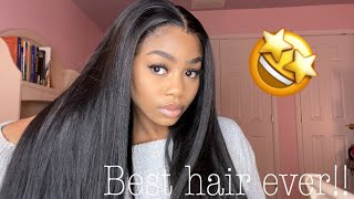Best Hd Lace Front Silky Straight Wig Ever! | Borui Hair Review