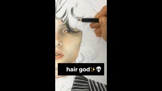 After Watching This You Will Be The God Of Drawing Hairlol | Julia Gisella