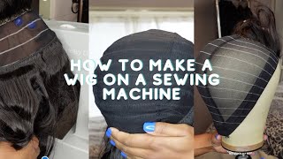 How To Make A Wig On A Sewing Machine For Beginners - Look & Learn