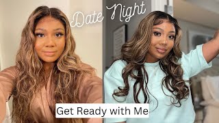 Date Night Get Ready With Me | Hair Transformation. Ft Wowafrican.