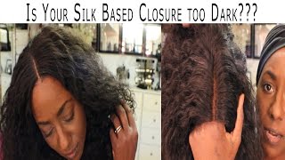How To Make A Silk Based Closure Look More Natural! Perfectlocks.Com