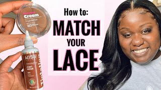 New Lace Tint Technique On Silky Wig Install! Ft.Original Queen | How To Turn Up! #Shoptalk