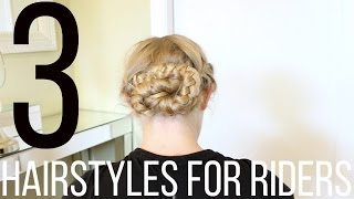 3 Cute Hairstyles For Medium-Long Haired Riders