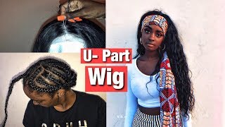 How To: Construct And Install U-Part Wig Ft. Unice Hair Pt. 1