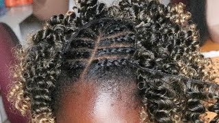 Full Sew In Afro No Closure / No Leave Out / Detailed Tutorial / Ft Xpression Hair