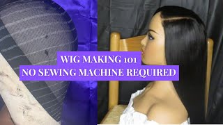 How To Make A Wig Without A Sewing Machine | Very Detailed & Beginner Friendly