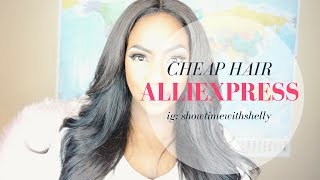 Best Affordable Alliexpress Hair Vendor 2017 + 5 Year Old Xbl Brazilian Straight Hair Review!