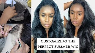 Perfect Summer Wig Feat Alipearl Hair| How To Customize Lace Wig