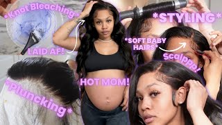 Wig Finessing Tips & Tricks! Plucking, Installing, & Styling!  Ft Ishowbeauty Hair