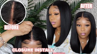 Detailed 5X5 Closure Wig | Bleach, Pluck And Customize Closure Hairline Like A Pro | Klaiyihair