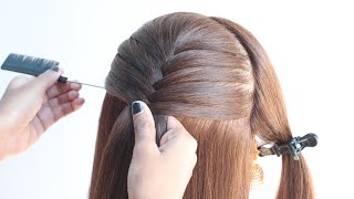 Mind-Blowing Hairstyle For Lehenga | New Hairstyle For Wedding