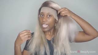Perfect Blonde For Brown Skin |Upscale 100% Virgin Remi Human Hair |360 Lace 20" 613 |Samsbeaut