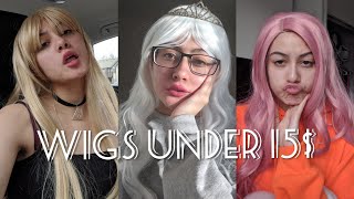 Cheap Wigs Under 15$! | Rosegal, Blonde, White, Pink