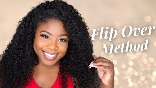 Ivy'S Flip-Over Wig Method | Natural Hair Protective Style| Klaiyi Jerry Curly Hair