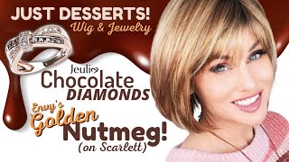 Just Desserts! Envy Scarlett Wig Review | Golden Nutmeg | Jeulia Chocolate Diamonds! | C'Est Bo