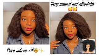 The Best Afro Kinky Lace Front Wig || Jessie'S Selection Hair || Review/Tutorial