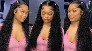 Cute Girly Hairstyle  | 30 Inch Water Wave Wig | Bgm Girl Hair