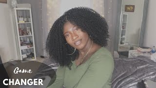 Game Changer X Sensationnnel  L Affordable Kinky Curly Lace Front Wig