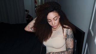 Lace Frontal For Beginners | Asteria Aliexpress Kinky Curly Hair