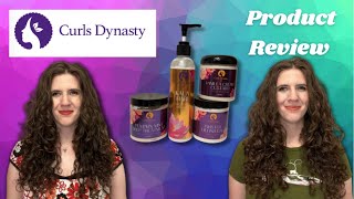 Curls Dynasty Review: Deep Treatment, Leave-In, Twisting Cream, Curl Defining Cream 2C/3A Hair