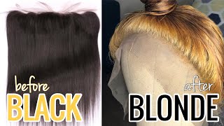 Lace Series | Bleaching Hair Blonde | Kiraaquintrel