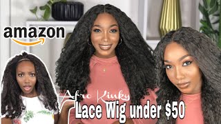 Amazon Wig Under $50 | Afro Kinky Straight Curly Wig Ft. Soku Hair | Jodi The Island Girl