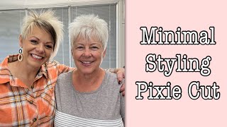 Easy Hairstyle With Minimal Styling Pixie Over 60 Hairstyles