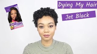 How To Dye Hair Jet Black At Home
