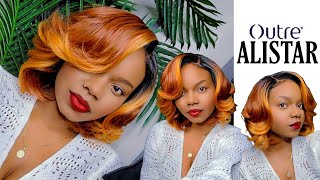 Get Fall Ready For Only $34! Outre Synthetic Hd Transparent Lace Front Wig Alistar 12"